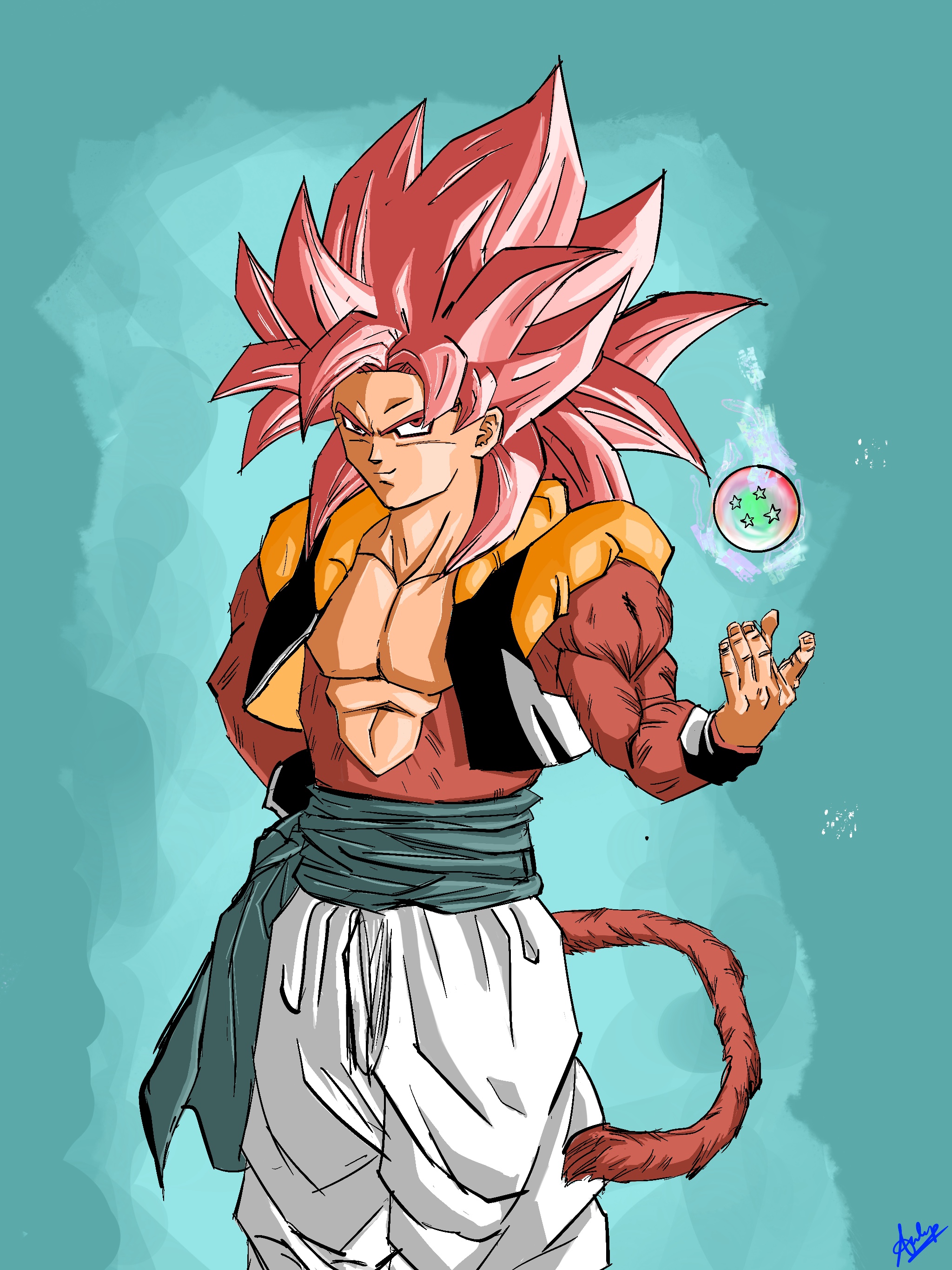 Gogeta Super Saiyan 4